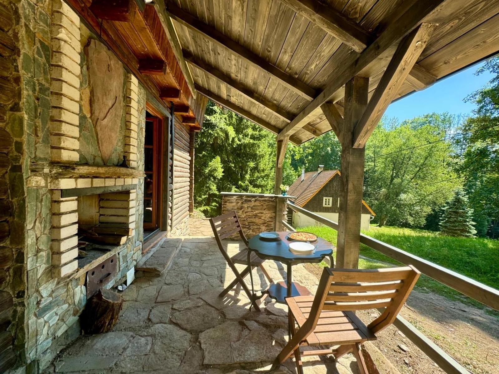 Srub V Bolkovskem Udoli Villa Rudnik ภายนอก รูปภาพ