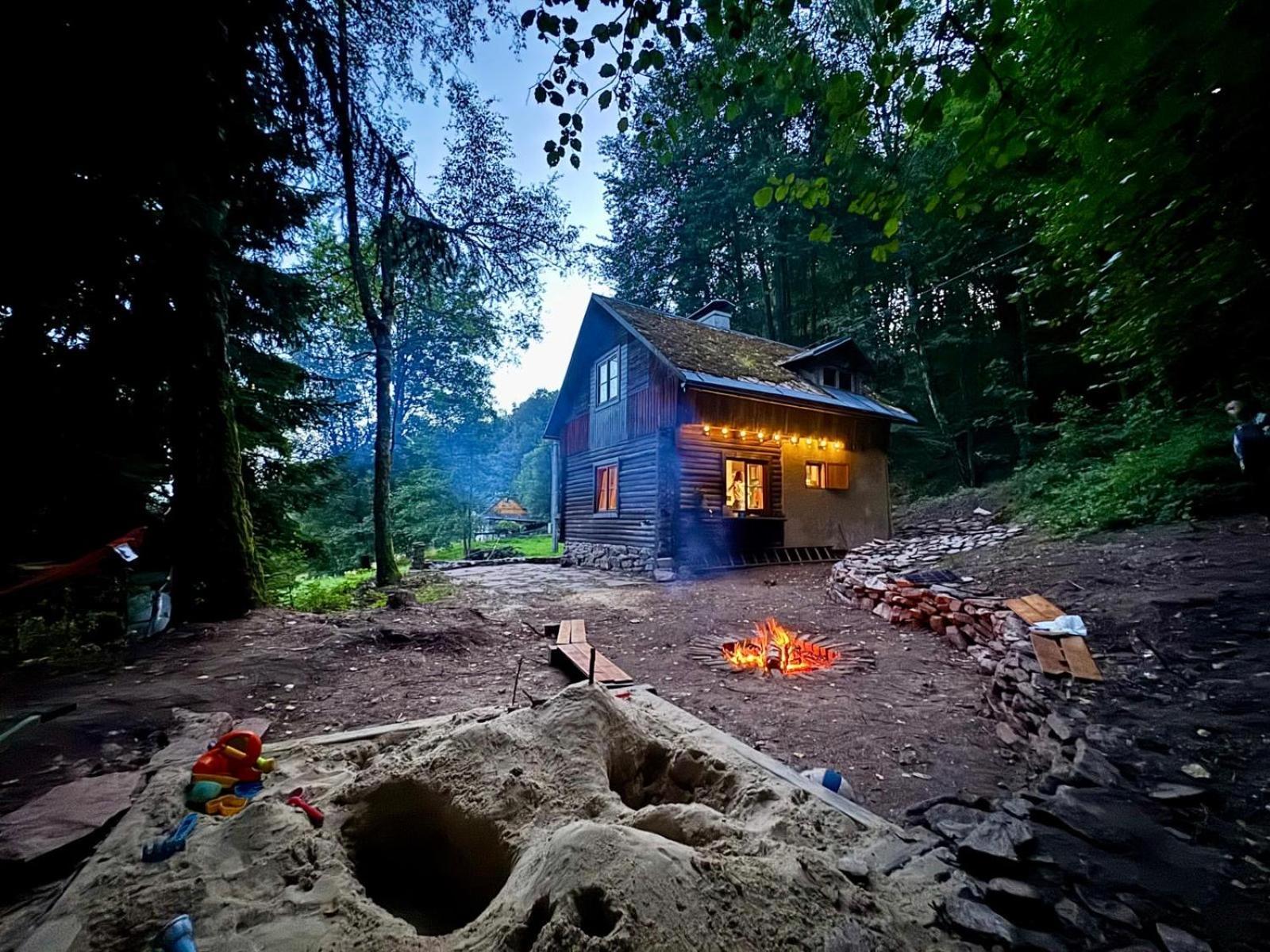 Srub V Bolkovskem Udoli Villa Rudnik ภายนอก รูปภาพ
