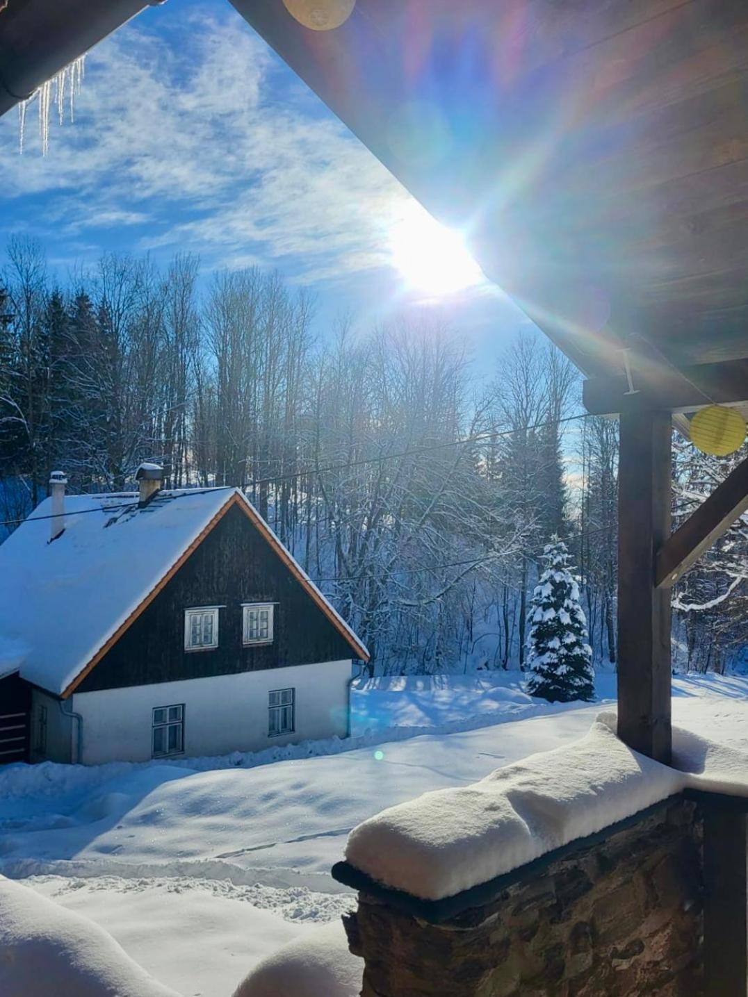 Srub V Bolkovskem Udoli Villa Rudnik ภายนอก รูปภาพ